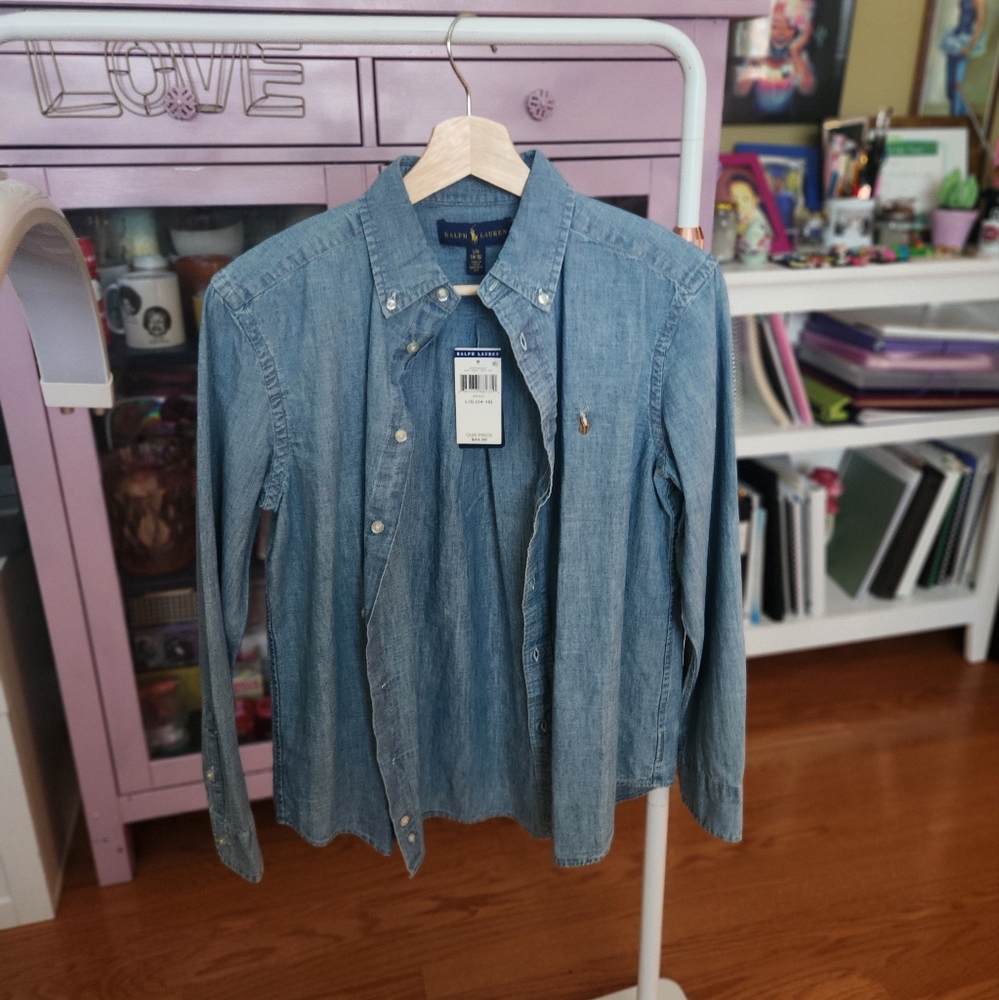 Girls' Polo jean shirt